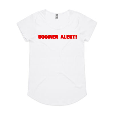 BOOMER ALERT - AS Colour - Women's 'Mali' Scoop Tee Thumbnail