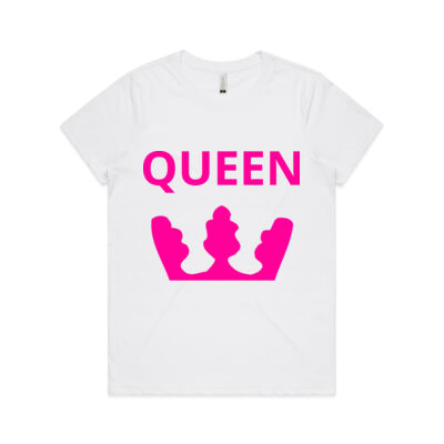 QUEEN CROWN RANGE - AS Colour - Women's  Maple ORGANIC Tee Thumbnail