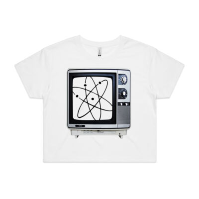 ATOMIC TV RANGE - AS COLOUR - Women's Crop Tee Thumbnail