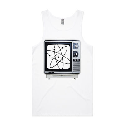 ATOMIC TV RANGE - AS Colour - Men's Lowdown Singlet Thumbnail