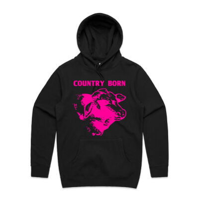 COUNTRY BORN RANGE  - AS Colour - Stencil Hood - Unisex Thumbnail
