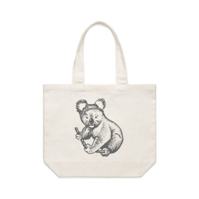 KOALA BEAR SHOPPING BAGS  - AS Colour Shoulder Tote Bag Thumbnail