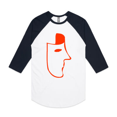 MASK DAY RANGE - AS Colour - 3/4 Raglan Baseball Sleeve Tee Thumbnail