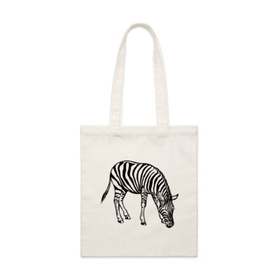 ZEBRA SERIES - SHOPPING BAGS - AS Colour - Parcel Tote (Smallest) Thumbnail