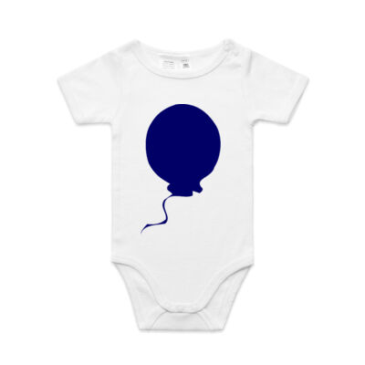 BALLOON SERIES - BABY - AS Colour - Baby 'Mini-me' Onesie Romper Thumbnail
