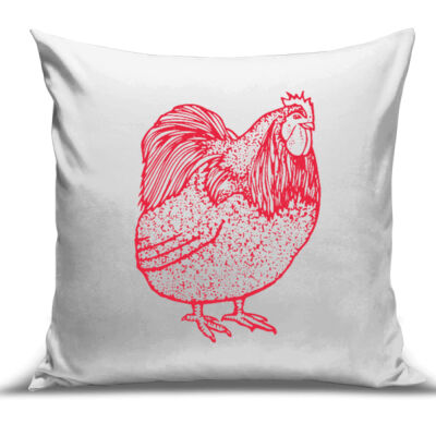FARMHOUSE RED HEN SERIES - CUSHION  - Cushion Cover - 100% Linen Thumbnail