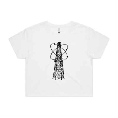 ATOMIC POWER SERIES - TEE SHIRTS & HOODIES - AS COLOUR - Women's Crop Tee Thumbnail