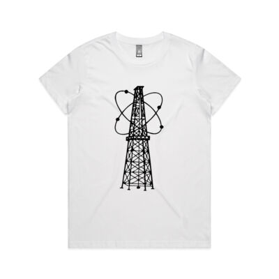 ATOMIC POWER SERIES - TEE SHIRTS & HOODIES - AS Colour - Women's Maple Crew Tee (Regular Fit) Thumbnail