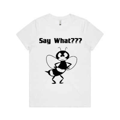 SAY WHAT??? SERIES - TEES - AS Colour - Women's  Maple ORGANIC Tee Thumbnail